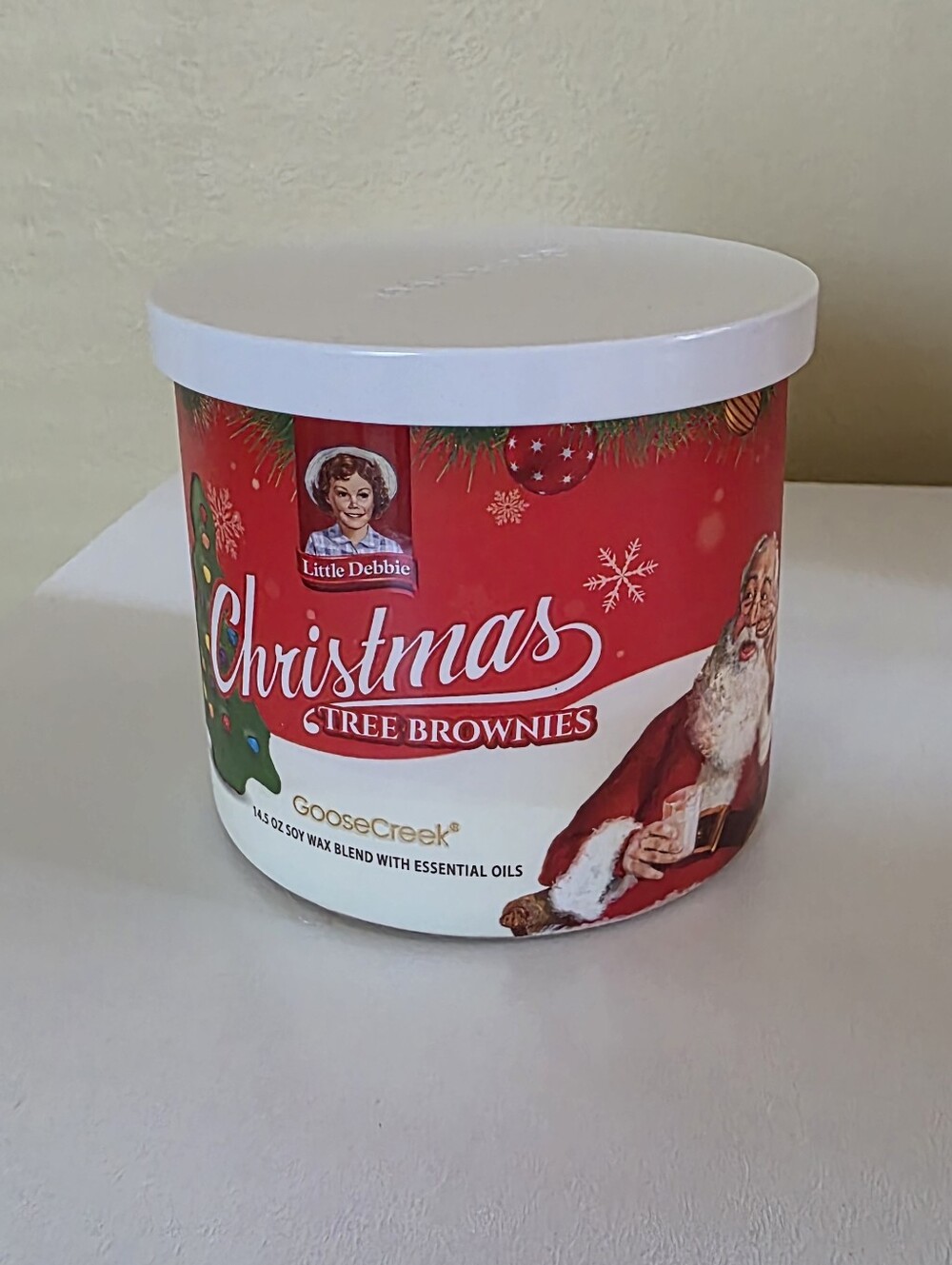 Goose Greek x Little Debbie Christmas Tree Brownies Candle